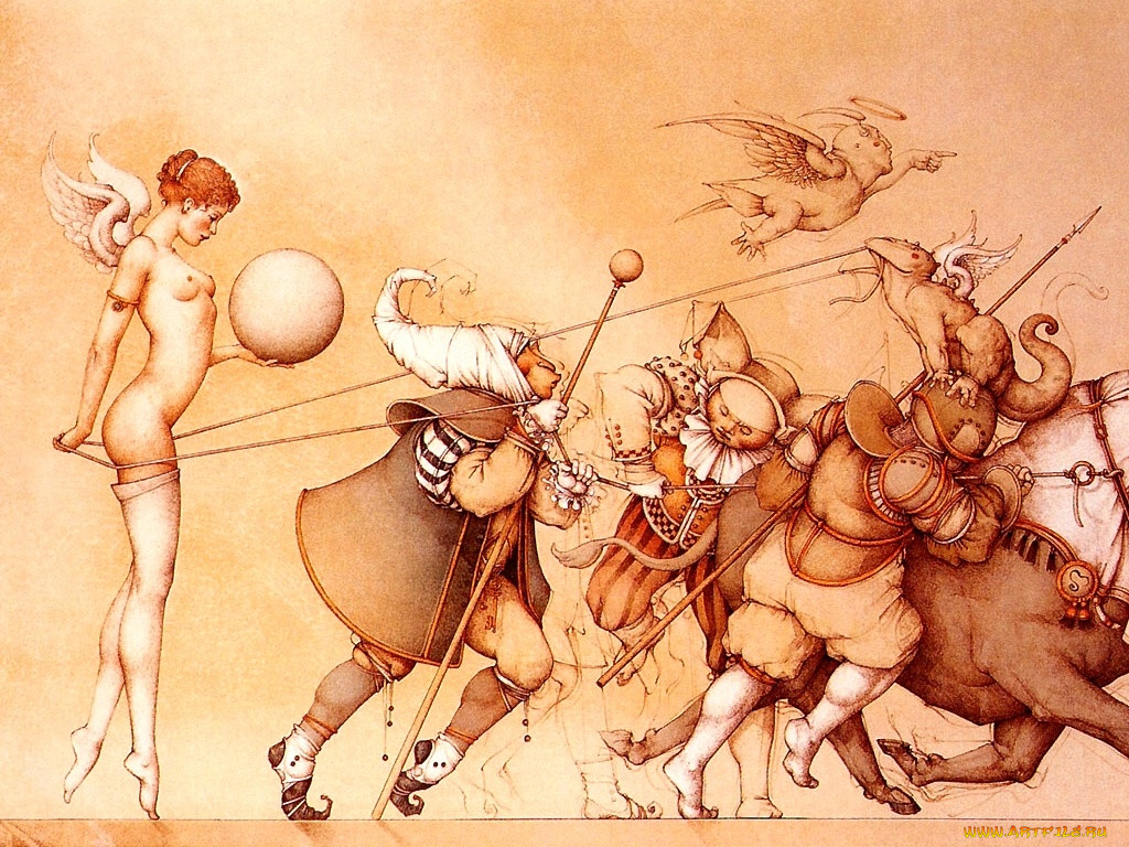 Michael parkes картины